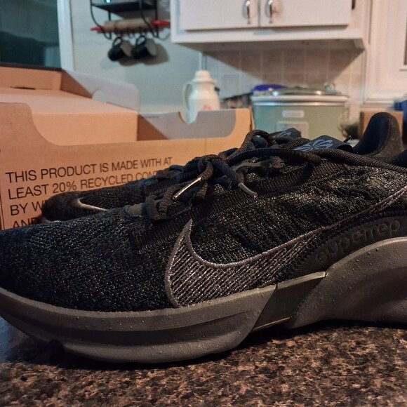 Men\'s Nike SuperRep Go 3 Flyknit \'Black Iron Grey\' Size 11.5 main image 4